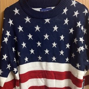 Tipsy Elves American Flag Sweater